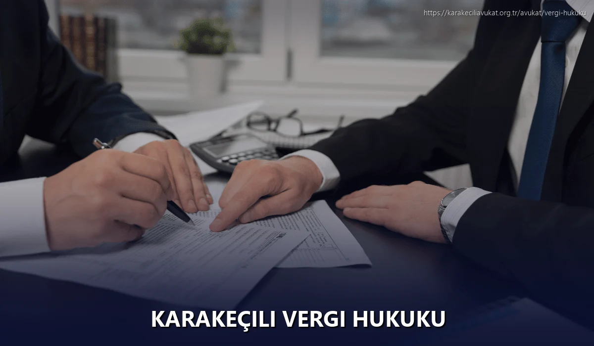 Karakeçili Vergi Hukuku